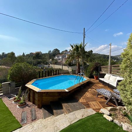 Amazing Vila Close To Sitges, Jacuzzi, Swimming Pool & Exellent Views Olivella Eksteriør billede
