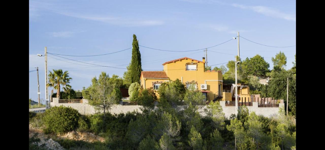Amazing Vila Close To Sitges, Jacuzzi, Swimming Pool & Exellent Views Olivella Eksteriør billede