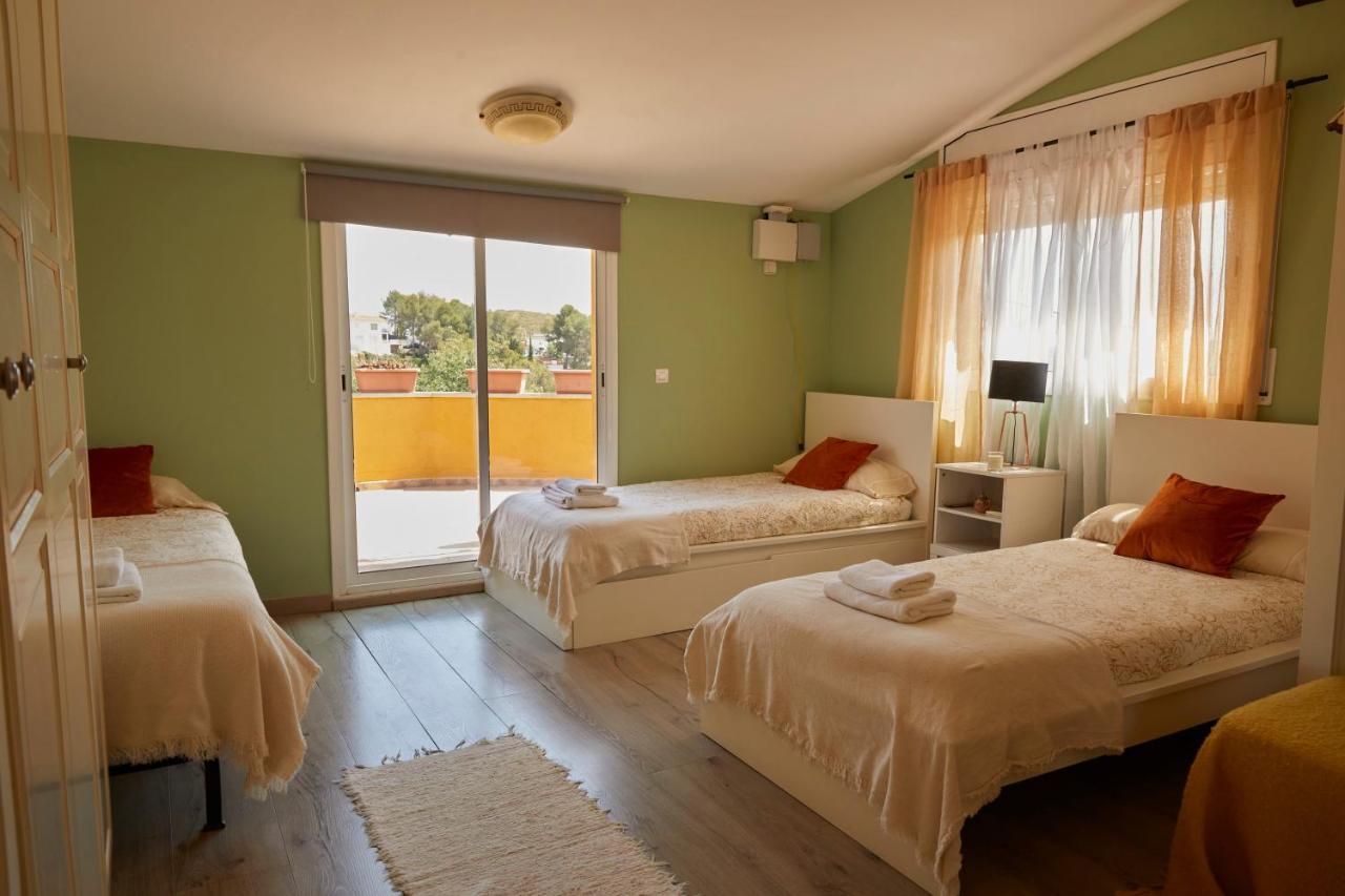 Amazing Vila Close To Sitges, Jacuzzi, Swimming Pool & Exellent Views Olivella Eksteriør billede