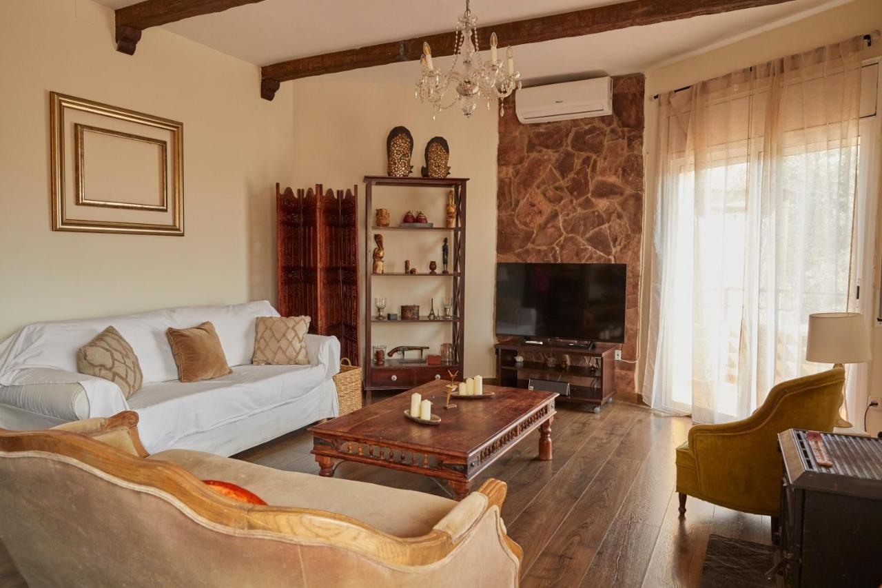 Amazing Vila Close To Sitges, Jacuzzi, Swimming Pool & Exellent Views Olivella Eksteriør billede