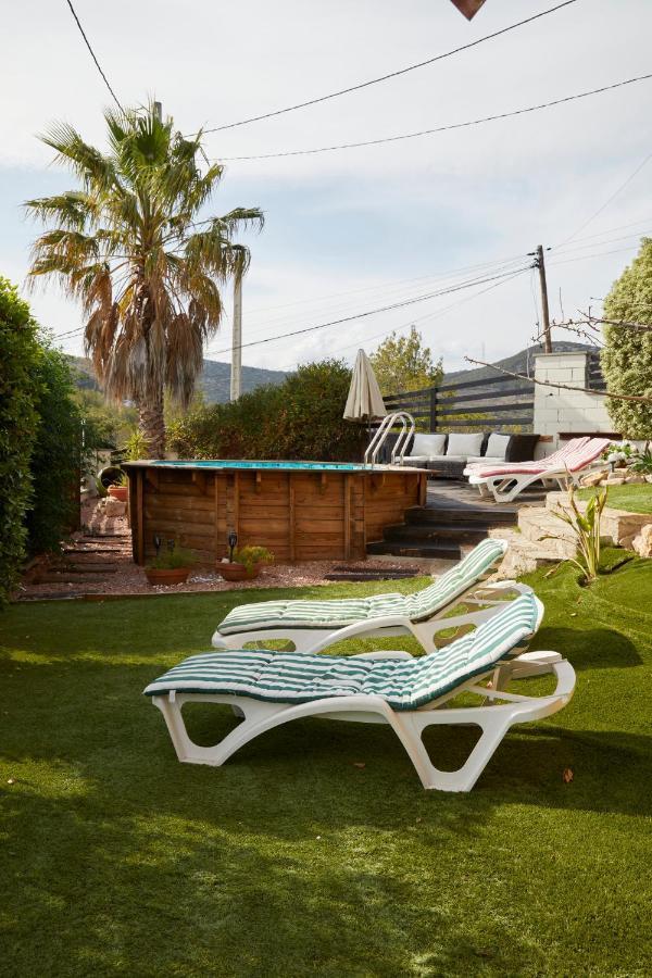 Amazing Vila Close To Sitges, Jacuzzi, Swimming Pool & Exellent Views Olivella Eksteriør billede