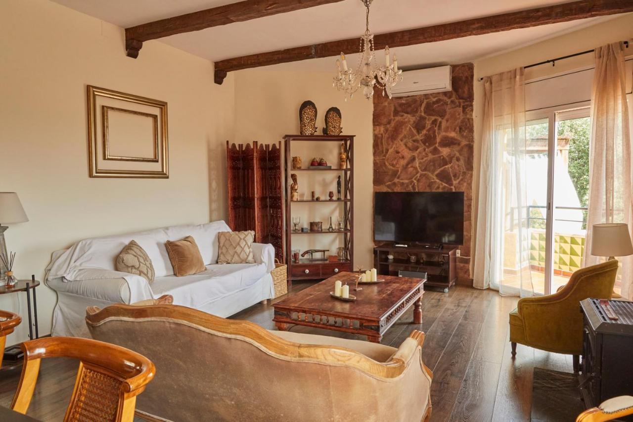 Amazing Vila Close To Sitges, Jacuzzi, Swimming Pool & Exellent Views Olivella Eksteriør billede