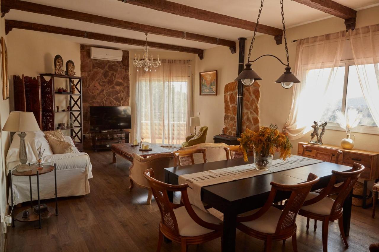 Amazing Vila Close To Sitges, Jacuzzi, Swimming Pool & Exellent Views Olivella Eksteriør billede