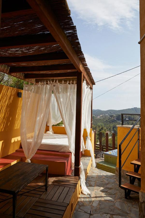 Amazing Vila Close To Sitges, Jacuzzi, Swimming Pool & Exellent Views Olivella Eksteriør billede