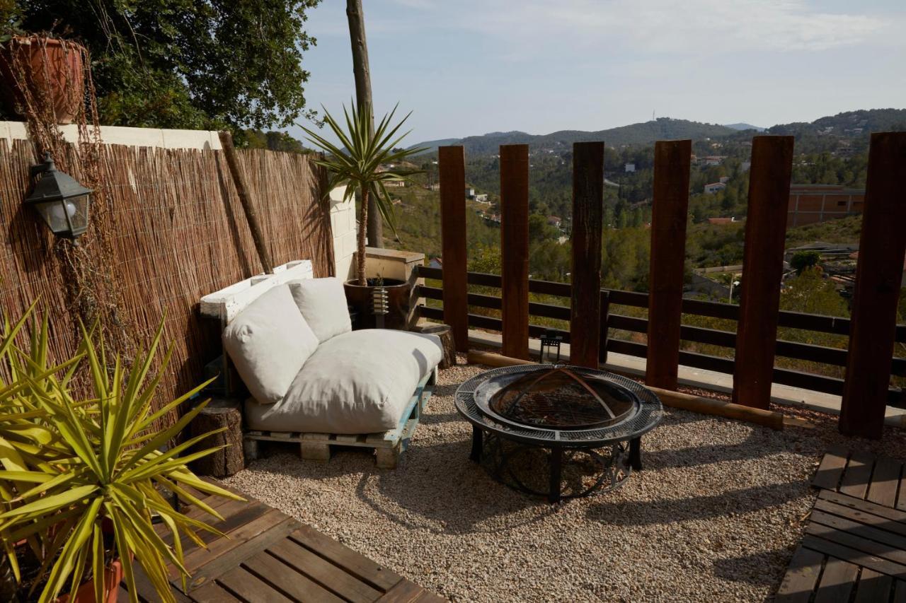 Amazing Vila Close To Sitges, Jacuzzi, Swimming Pool & Exellent Views Olivella Eksteriør billede