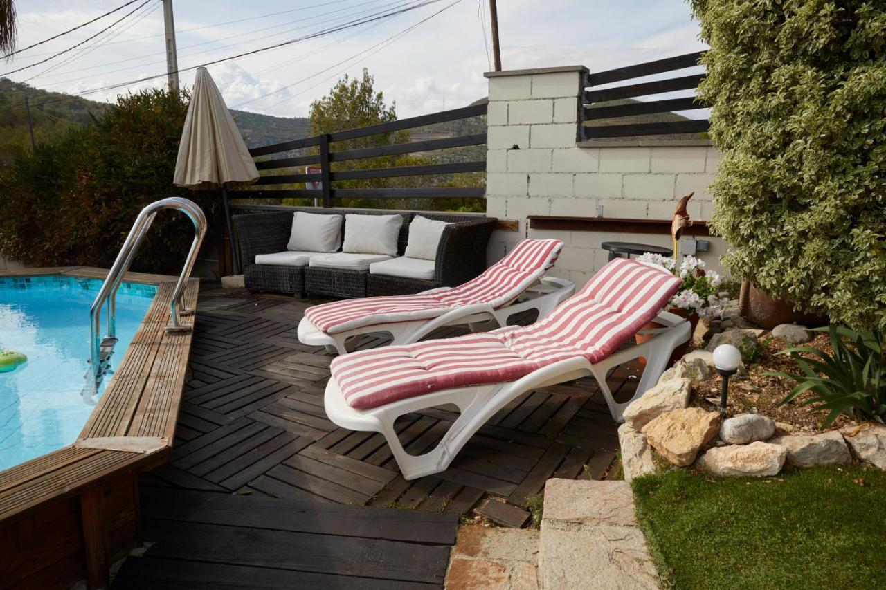 Amazing Vila Close To Sitges, Jacuzzi, Swimming Pool & Exellent Views Olivella Eksteriør billede