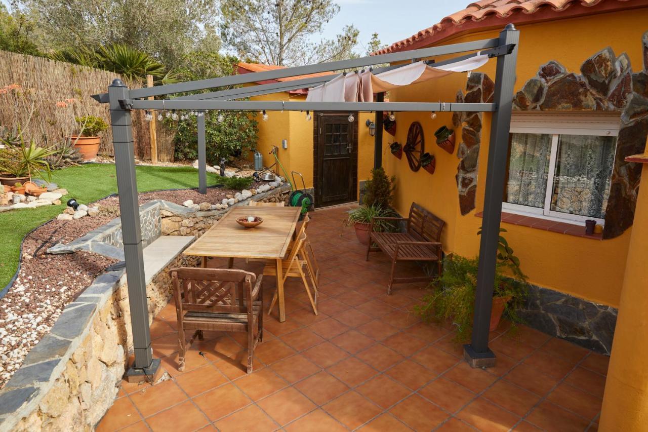 Amazing Vila Close To Sitges, Jacuzzi, Swimming Pool & Exellent Views Olivella Eksteriør billede